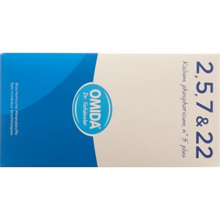 Omida Schuessler Nr5 potassium phosphoricum plus Plv Btl 30 pcs - PrimeCare Global