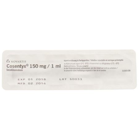 Cosentyx Inj L&ouml;s 150 mg/1ml Fertspr - PrimeCare Global