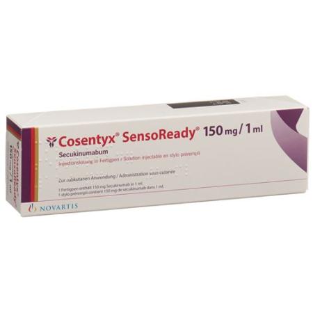 Cosentyx SensoReady Inj L&ouml;s 150 mg/1ml Fertpen 2 pcs - PrimeCare Global