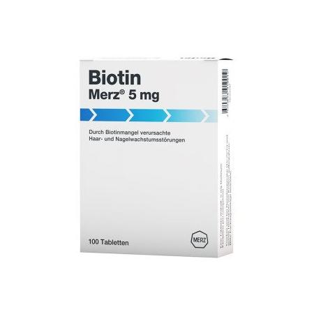 Biotin Merz Tabl 5 mg 25 pcs - PrimeCare Global