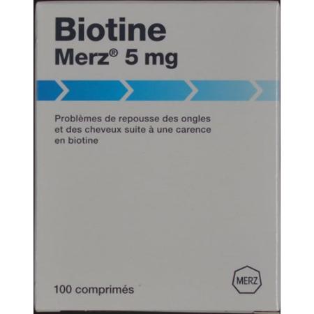 Biotin Merz Tabl 5 mg 100 pcs - PrimeCare Global