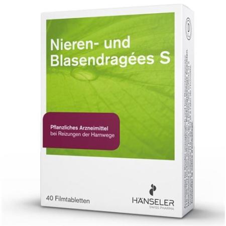 Kidney and Bladder Drag&eacute;es S film tablets 40 pcs - PrimeCare Global