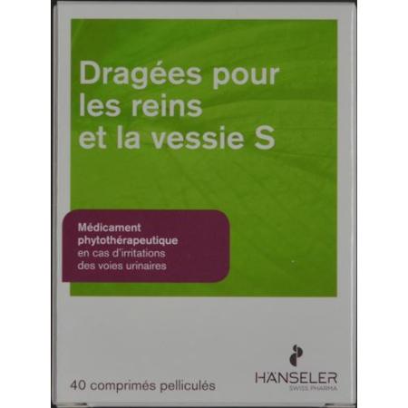 Kidney and Bladder Drag&eacute;es S film tablets 40 pcs - PrimeCare Global