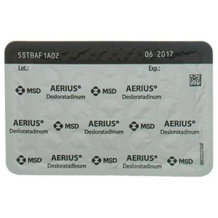 Aerius Filmtablet 5 mg 90 pcs - PrimeCare Global