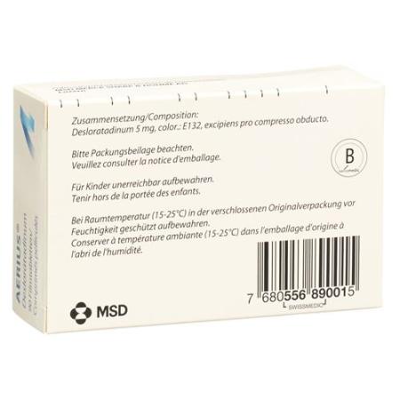 Aerius Filmtablet 5 mg 90 pcs - PrimeCare Global