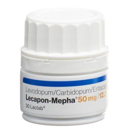 Lecapon-Mepha Lactab 50mg/12.5mg/200mg 30 pcs - PrimeCare Global