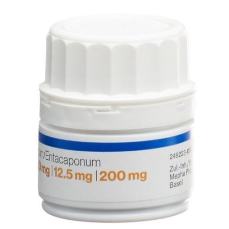 Lecapon-Mepha Lactab 50mg/12.5mg/200mg 100 pcs - PrimeCare Global