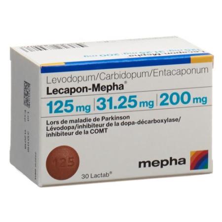 Lecapon-Mepha Lactab 125mg/31.25mg/200mg 100 pcs - PrimeCare Global