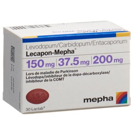 Lecapon-Mepha Lactab 150mg/37.5mg/200mg 30 pcs - PrimeCare Global