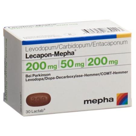 Lecapon-Mepha Lactab 200mg/50mg/200mg 30 pcs - PrimeCare Global