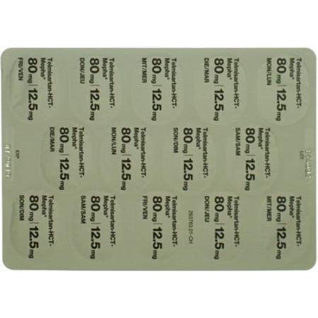 Telmisartan-HCT-Mepha Tabl 80/12.5 mg 28 pcs - PrimeCare Global