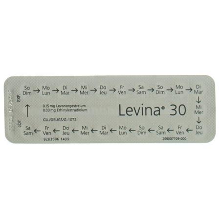 Levina 30 Drag 3 x 21 pcs - PrimeCare Global