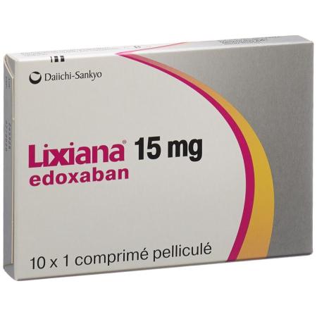 Lixiana film tablets 15 mg 10 x - PrimeCare Global