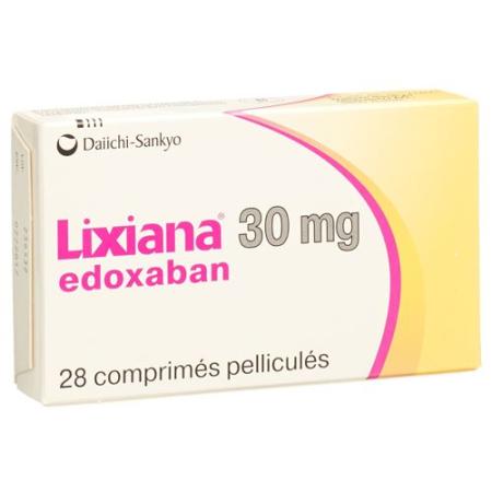 Lixiana film tablets 30 mg 28 pcs - PrimeCare Global