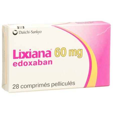 Lixiana film tablets 60 mg 28 pcs - PrimeCare Global