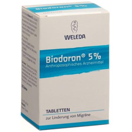 Biodoron 5% tablets glass bottle 250 pcs - PrimeCare Global