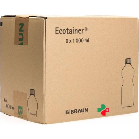 Aqua ad iniectabilia B. Braun Inj L&ouml;s 1000ml Ecoflac plus 10 pcs - PrimeCare Global