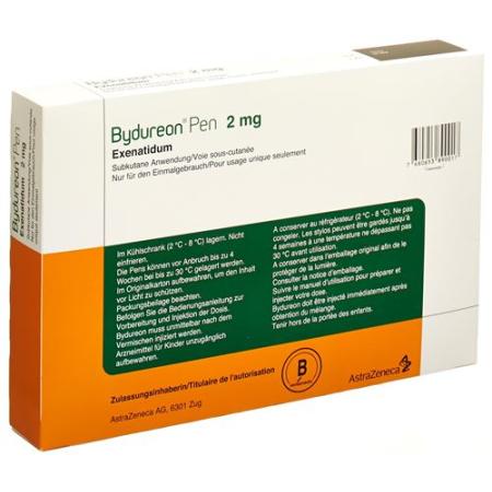 Bydureon Pen dry sub 2 mg with solvent 4 pcs - PrimeCare Global
