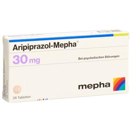Aripiprazol-Mepha Tabl 30 mg 28 pcs - PrimeCare Global