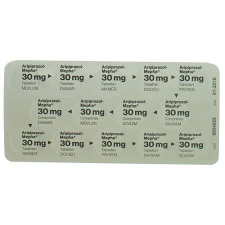 Aripiprazol-Mepha Tabl 30 mg 28 pcs - PrimeCare Global