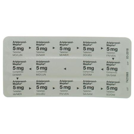 Aripiprazol-Mepha Tabl 5 mg 28 pcs - PrimeCare Global