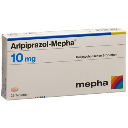 Aripiprazol-Mepha Tabl 10 mg 28 pcs - PrimeCare Global