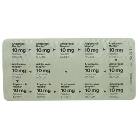 Aripiprazol-Mepha Tabl 10 mg 98 pcs - PrimeCare Global