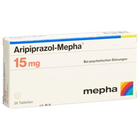 Aripiprazol-Mepha Tabl 15 mg 98 pcs - PrimeCare Global
