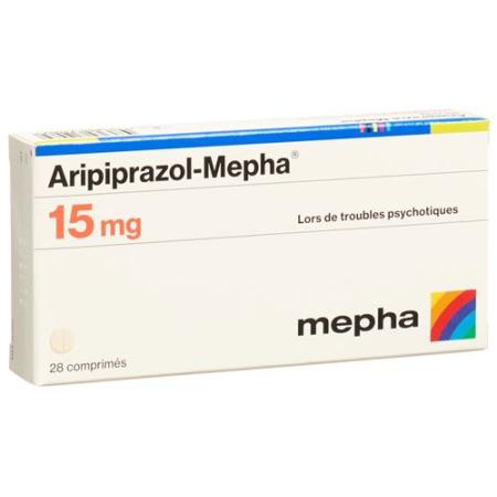 Aripiprazol-Mepha Tabl 15 mg 98 pcs - PrimeCare Global