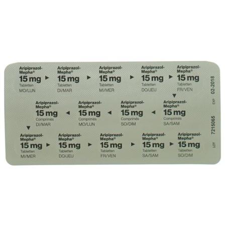 Aripiprazol-Mepha Tabl 15 mg 98 pcs - PrimeCare Global