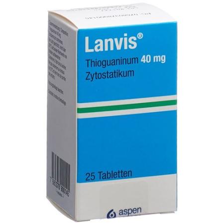 Lanvis Tabl 40 mg bottle 25 pcs - PrimeCare Global