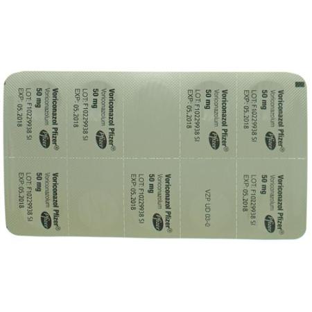 Voriconazol Pfizer film tabl 50 mg 56 pcs - PrimeCare Global
