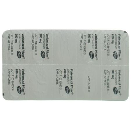 Voriconazol Pfizer film tabl 200 mg 28 pcs - PrimeCare Global