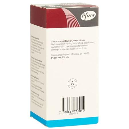 Voriconazole Pfizer Plv 40mg/ml 70ml - PrimeCare Global