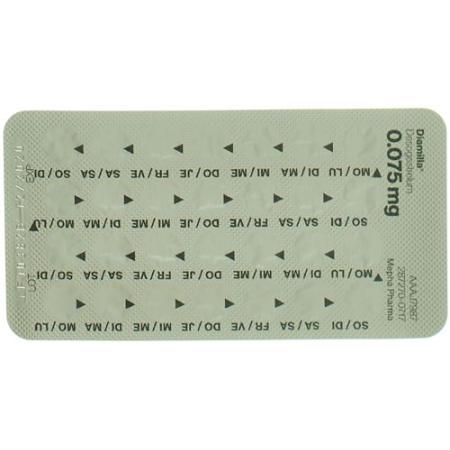 Diamilla film tablets 0.075 mg 28 pcs - PrimeCare Global