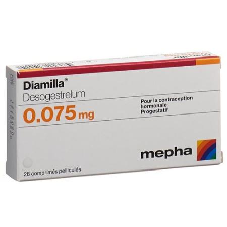 Diamilla film tablets 0.075 mg 6 x 28 pcs - PrimeCare Global