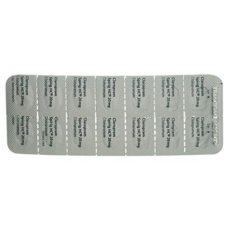 Claropram Spirig HC Filmtabl 20 mg 14 pcs - PrimeCare Global