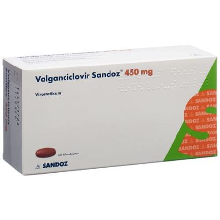 VALGANCICLOVIR Sandoz film tablets 450 mg - PrimeCare Global