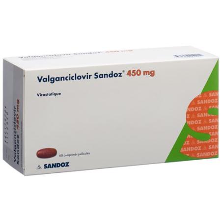 VALGANCICLOVIR Sandoz film tablets 450 mg - PrimeCare Global
