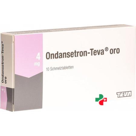 Ondansetron-Teva oro Melting Tabl 4 mg Btl 10 pcs - PrimeCare Global