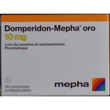 Domperidon-Mepha oro Melting Tabl 10 mg 30 pcs - PrimeCare Global