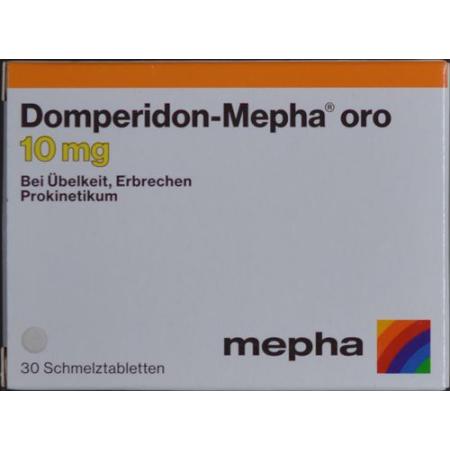 Domperidon-Mepha oro Melting Tabl 10 mg 100 pcs - PrimeCare Global