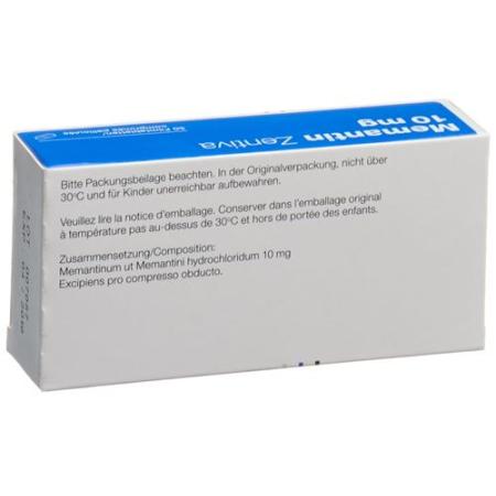 Memantine Zentiva Filmtabl 10 mg 50 pcs - PrimeCare Global