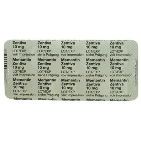Memantine Zentiva Filmtabl 10 mg 50 pcs - PrimeCare Global