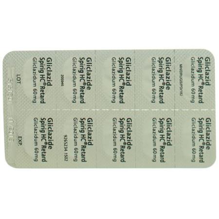 Gliclazide Spirig HC Retard Ret Tabl 60 mg 120 pcs - PrimeCare Global