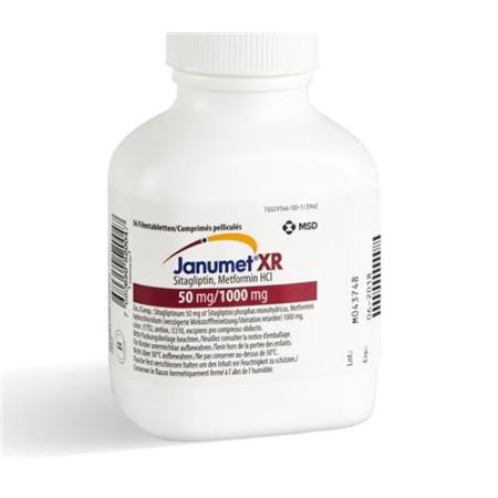 Janumet XR Ret film tablets 50/1000 mg 3 bottles 56 pcs - PrimeCare Global