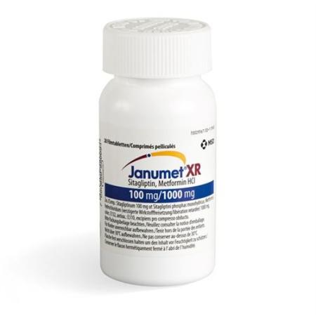 Janumet XR Ret film tablets 100/1000 mg 3 bottles 28 pcs - PrimeCare Global