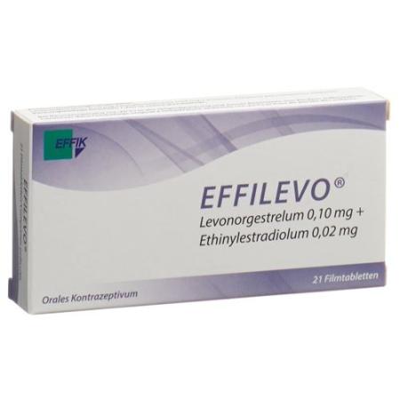Effilevo Filmtabl 0.10 mg/ 0.02 mg 21 pcs - PrimeCare Global