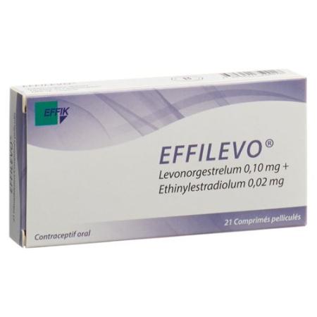Effilevo Filmtabl 0.10 mg/ 0.02 mg 21 pcs - PrimeCare Global