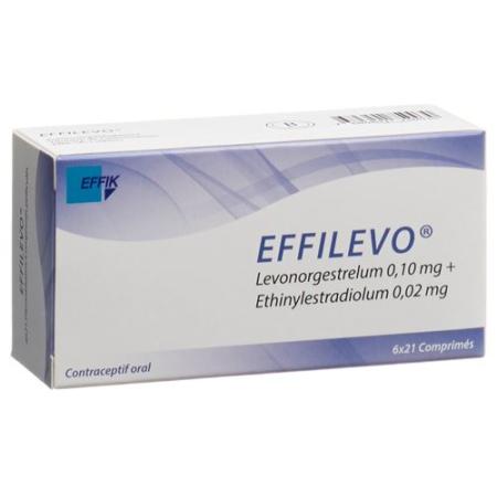 Effilevo Filmtabl 0.10 mg/ 0.02 mg 6 x 21 pcs - PrimeCare Global